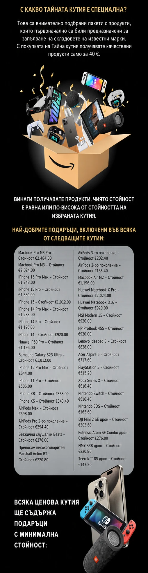 Тайна кутия – с какво е специална и какво съдържа